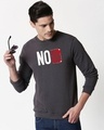 Shop No Legend, No Story Fleece Sweatshirt Nimbus Grey-Front