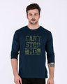 Shop No Stopping Me Full Sleeve T-Shirt-Front