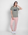 Shop Nope Lazy Boyfriend T-Shirt Meteor Grey-Design