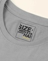 Shop Women's Grey Nope Lazy Graphic Printed Boyfriend Plus Size T-shirt