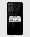 Shop Normal People Premium Glass Case for Oppo A78 5G-Front