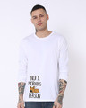 Shop Not A Morning Person Full Sleeve T-Shirt-Front