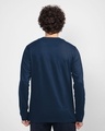 Shop Not An Option Full Sleeve T-Shirt Navy Blue-Design