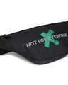 Shop Unisex Black Not for Everyone Fanny Bag