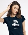 Shop Not My Problem Half Sleeve T-shirt-Front