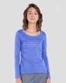 Shop Not Ordinary Scoop Neck Full Sleeve T-Shirt-Front
