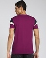 Shop Men's Purple & Blue Color Bock T-shirt-Design