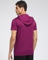Shop Men's Purple Hoodie T-shirt-Design