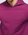 Shop Men's Purple Hoodie T-shirt