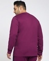 Shop Men's Purple Plus Size T-shirt-Design