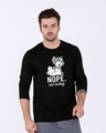 Shop Not Today Tom Full Sleeve T-Shirt (TJL)-Front