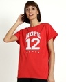Shop Not Twelve Boyfriend T-Shirt-Front