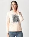 Shop Not Your Babe Full Sleeve Hoodie T-Shirt-Front