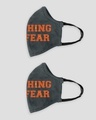 Shop Nothing to Fear Everyday Printed Fasion Mask 2.0 Single-Design