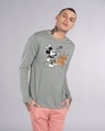 Shop O Teri Mickey Full Sleeve T-Shirt (DL)-Front