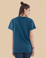 Shop Ocean Blue Boyfriend T-Shirt-Design