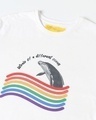 Shop Ocean Half Sleeve Basic T-Shirt