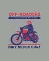 Shop Off Roaders Full Sleeve T-Shirt Meteor Grey-Full