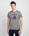 Shop Off Roaders Half Sleeve T-Shirt Meteor Grey-Front