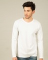 Shop Off White Full Sleeve T-Shirt-Front