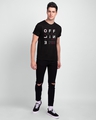 Shop Offline Evolved Half Sleeve T-Shirt Black-Design
