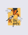 Shop Oh So Goofy Crewneck Varsity Rib T-Shirt (DL) Multicolor-Full