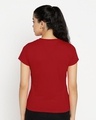Shop Oh So Pretty Half Sleeve T-Shirt (DL) Bold Red-Design