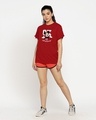 Shop Ok Whatever Boyfriend T-Shirt (DL) Bold Red-Full