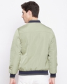 Shop Men's Green Nylon Reversible Jacket-Design
