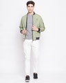 Shop Men's Green Nylon Reversible Jacket