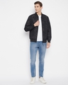 Shop Men's Grey Structured Nylon Reversible Jacket