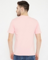 Shop Men's Light Pink Polyester Round Neck T Shirt-Design