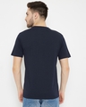 Shop Men's Navy Polyester Round Neck T Shirt-Design