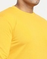 Shop Men's Old Gold Yellow Plus Size Sweatshirt