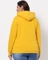 Shop Women's Old Gold Plus Size Drop Shoulder Hoodie-Design