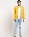 Shop Men's Yellow Zipper Sweatshirt-Full