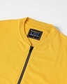 Shop Men's Yellow Zipper Sweatshirt