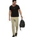 Shop Men's Green Slim Fit Trousers-Full