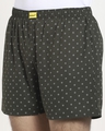 Shop Men's Black Geometric Printed Boxers