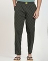 Shop Olive AOP Geometric Print A Pyjamas-Front