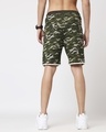 Shop Olive Camo Side Stripe Camo Shorts-Design