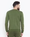 Shop Olive Chest Pocket Taped Men's Sweatshirt