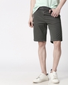 Shop Men's Olive Shorts-Front