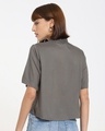 Shop Olive Half Sleeves Women's Shirt-Full
