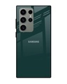 Shop Olive Premium Glass Case for Samsung Galaxy S23 Ultra 5G(Shock Proof, Scratch Resistant)-Front