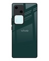 Shop Olive Premium Glass Case for Vivo V30 5G(Shock Proof, Scratch Resistant)-Front