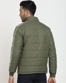 Shop Men's Olive Puffer Jacket-Full