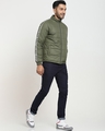 Shop Men's Olive Puffer Jacket