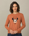 Shop Omg Minnie Sweatshirt (DL)-Front