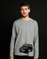 Shop On The Road Again Full Sleeve T-Shirt-Front